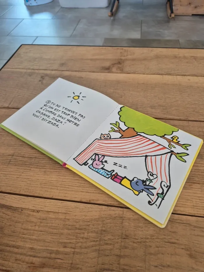 📚 Livre enfant – Trotro et zaza font une cabane 
Éditions Gallimard Jeunesse - photo numéro 8