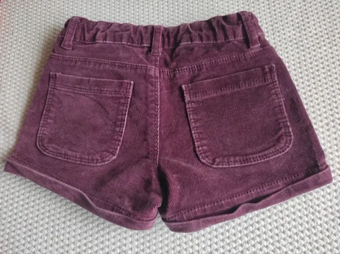 Short velours fille - photo numéro 3