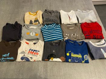 Lot 14 tee shirt 3 mois