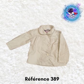 Manteau belge Soft grey 18 mois
