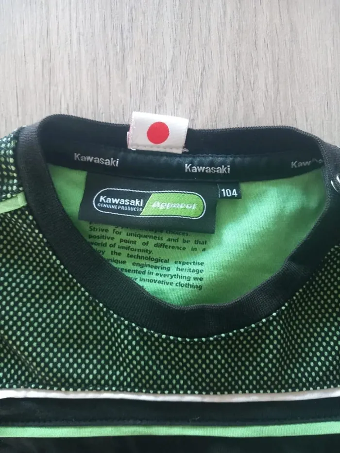 T-shirt kawasaki 4 ans - photo numéro 2