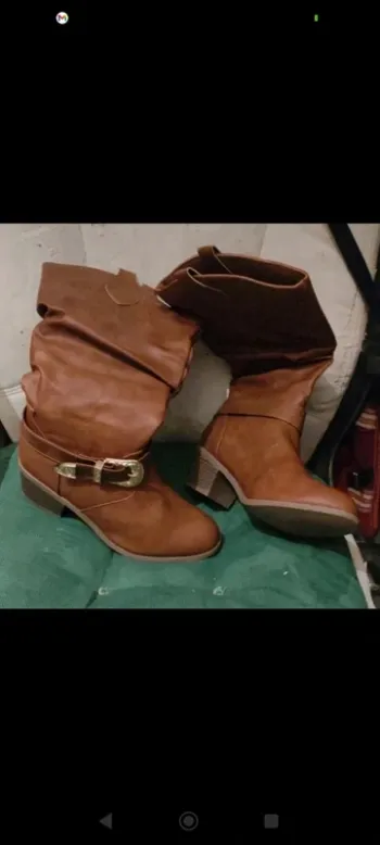 Botte marron taille 40