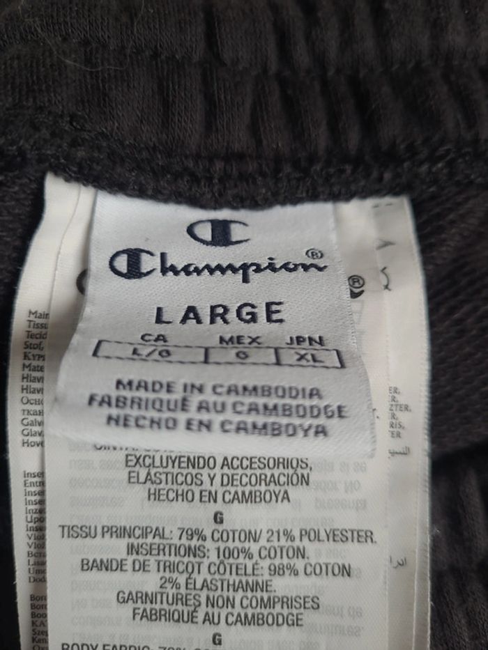 Pantalon jogging Champion noir - photo numéro 6