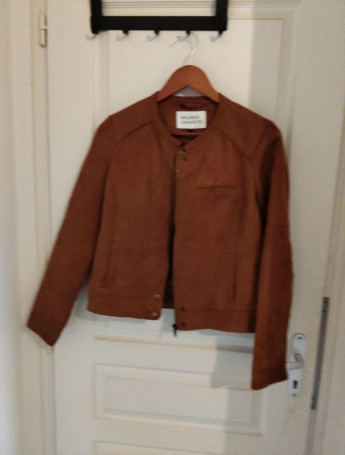 🧥 Veste effet daim – Galeries Lafayette | Taille 40 | Très bon état - photo numéro 1