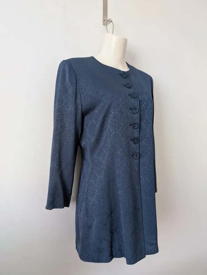 Veste vintage marine - 123 - taille 38 - photo numéro 2