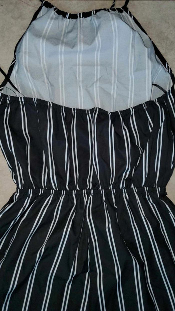 combi short rayures été femme taille 36 / S - photo numéro 7