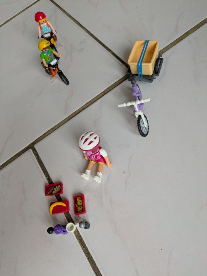 Balade et pique-nique en vélo Playmobil - photo numéro 2