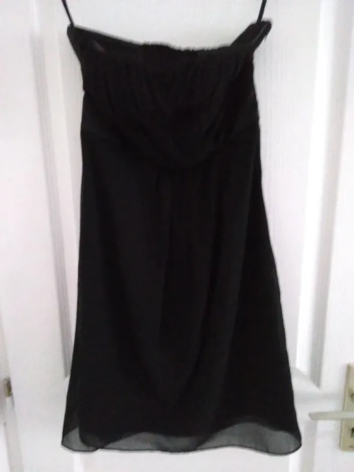 Robe Bustier Noire Etam - Taille XS - photo numéro 4