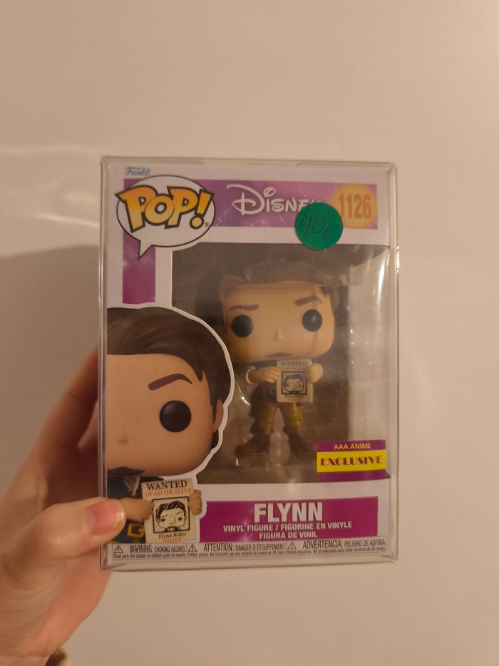Funko pop Disney figurine flynn rider raiponce 1126
