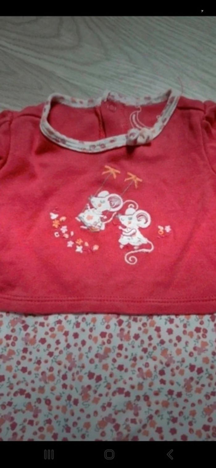 Pyjama épais Sergent Major 3mois 59cm ouverture jambes 👻 - photo numéro 2
