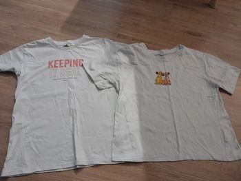 Lot 2 tee-shirts manches courtes femme