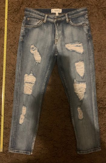 Pantacourt femme  jean’s marque mango taille 32