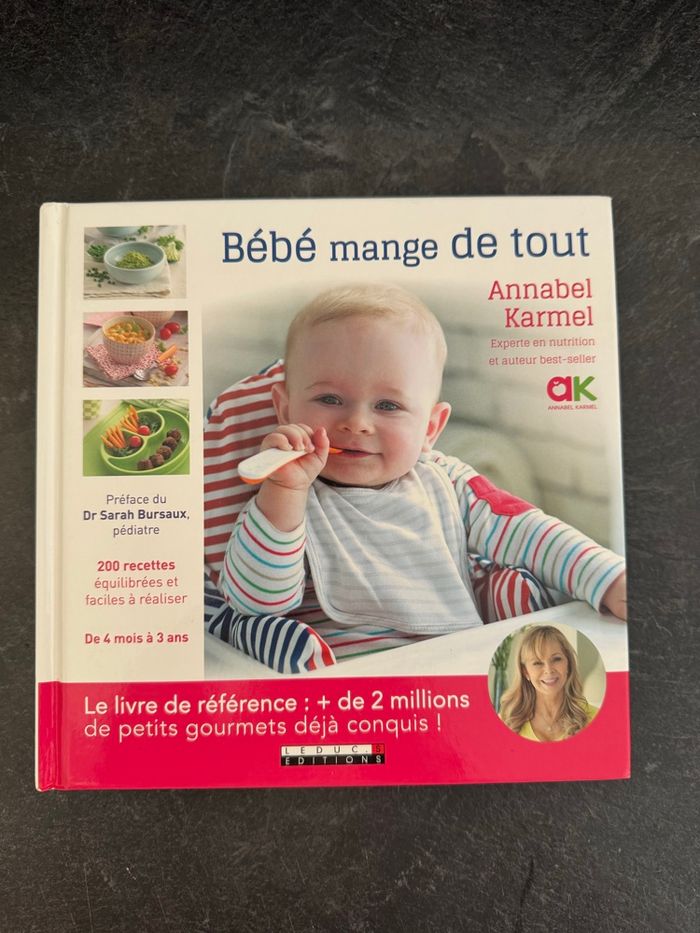 livre recettes bébé