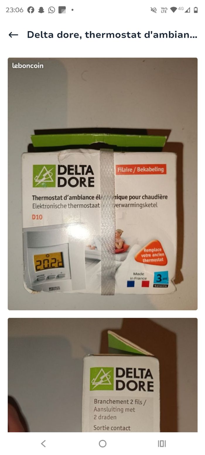 Thermostat d'ambiance