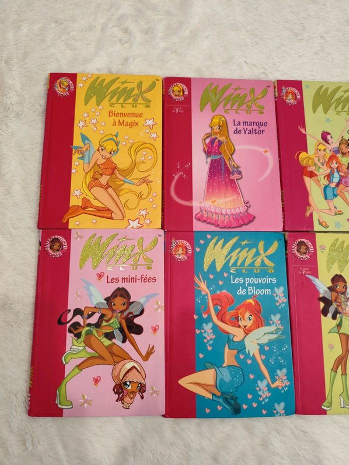 Lot de 10 livres Bibliothèque Rose Winx - photo numéro 2