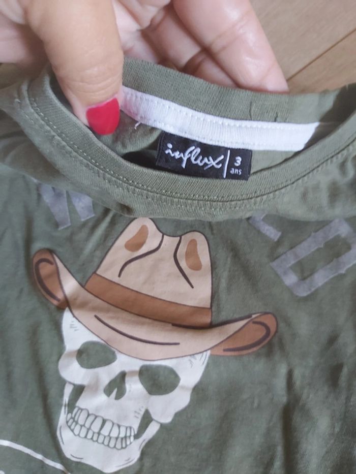 Tee-shirt garçon Influx 3 ans (78) - photo numéro 2