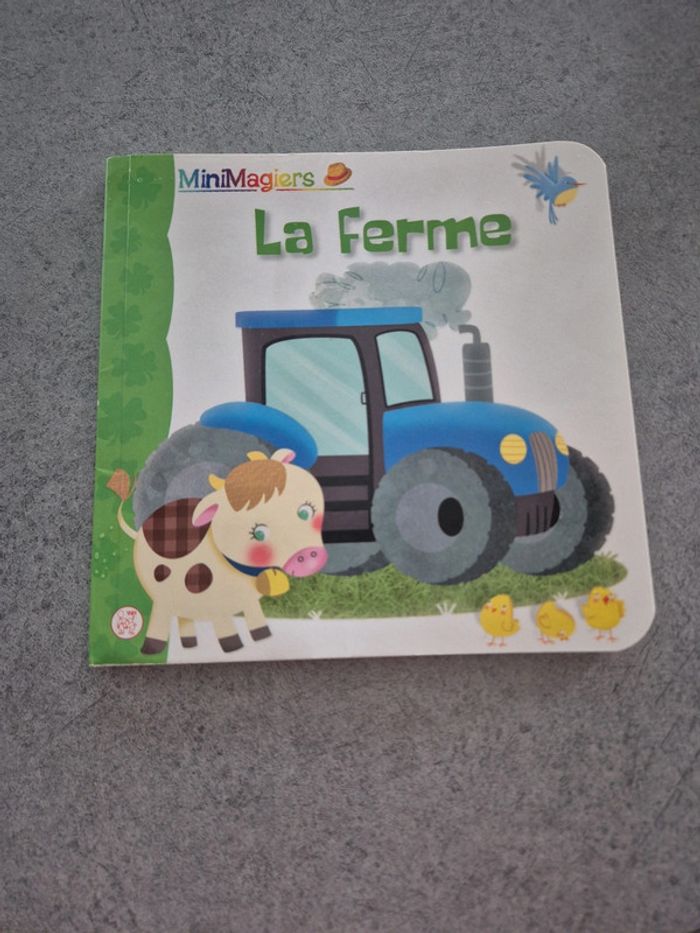 4 livres mini imagiers la ferme, les couleurs, la maison et la nature - photo numéro 8