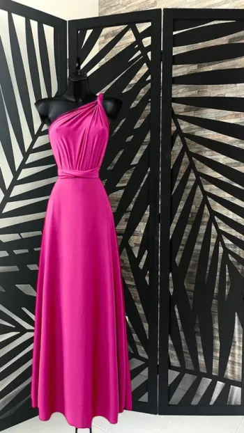 Robe rose multi positions dos nu faire en France