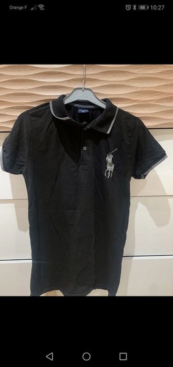 Polo femme noir 36/38
