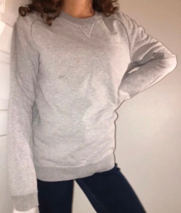 Sweat couleur gris marque petit bateau taille 18 ans - photo numéro 3