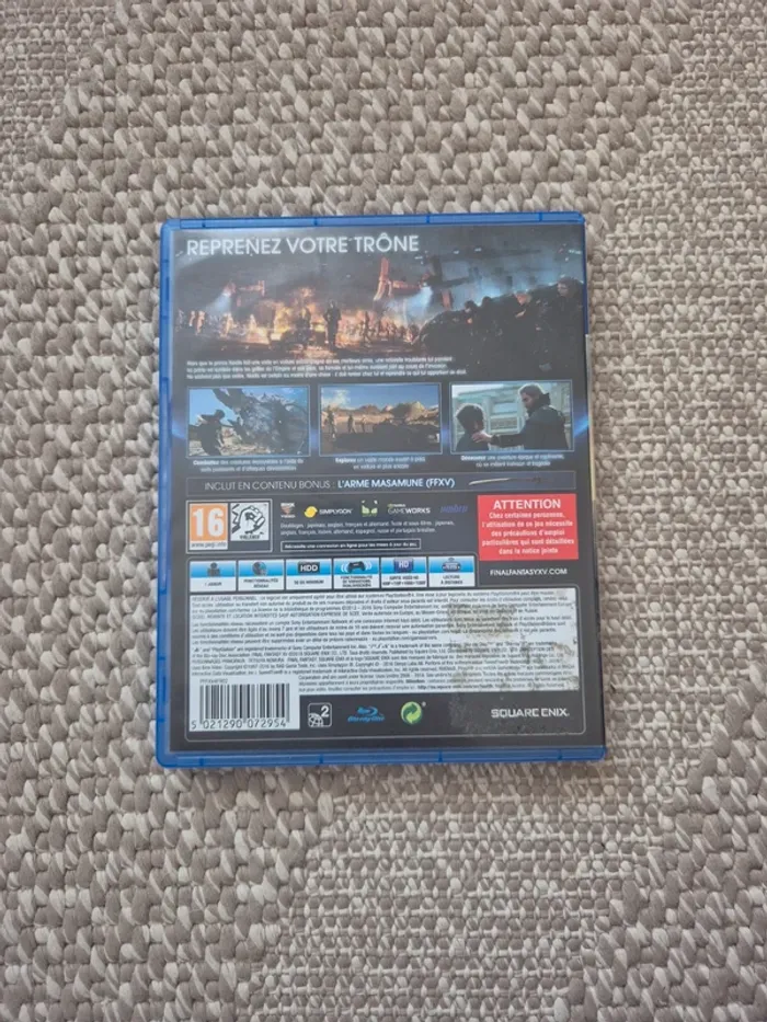 Jeu PS4 Final Fantasy XV - photo numéro 2