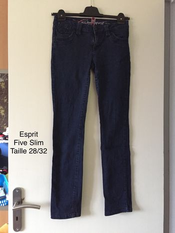 Pantalon Esprit Five Slim Taille 28/32