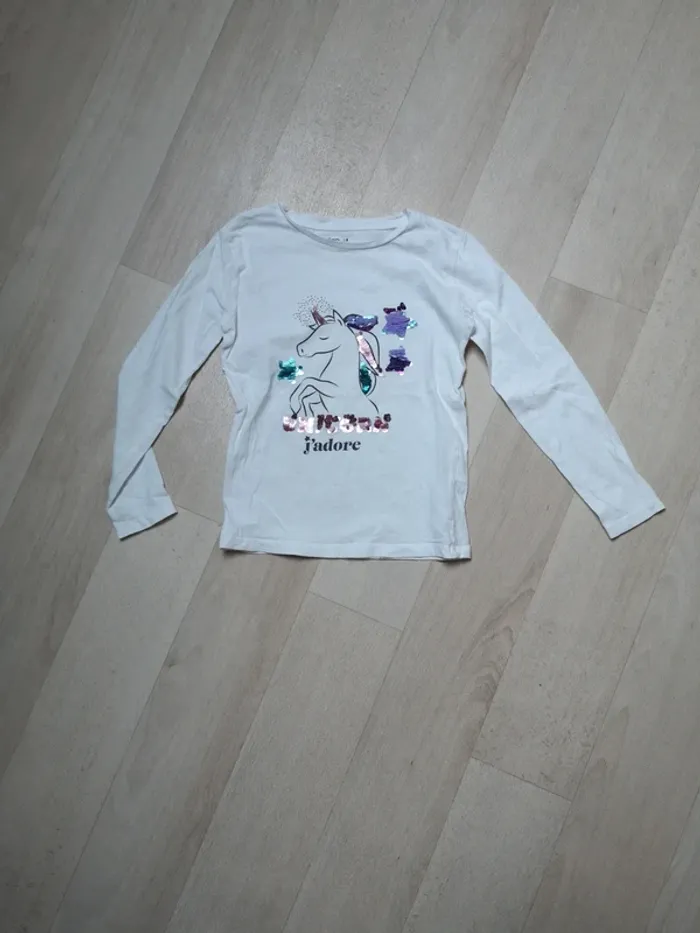 Lot tee shirt 8ans - photo numéro 2
