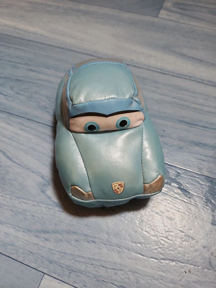 Peluche Voiture Porsche Carrera Mattel cars