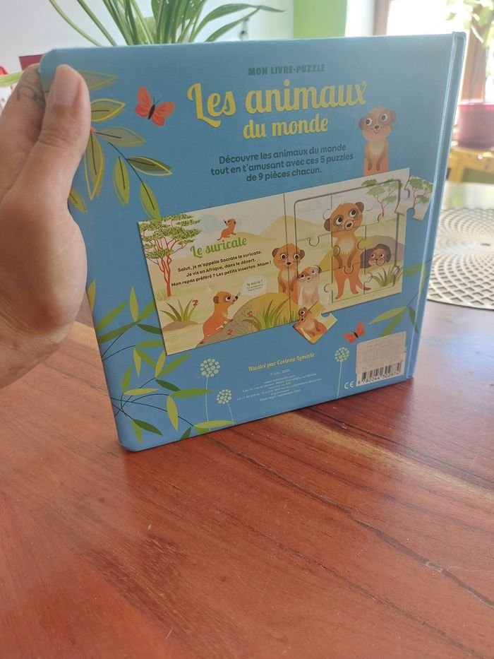 Livre puzzles animaux - photo numéro 2