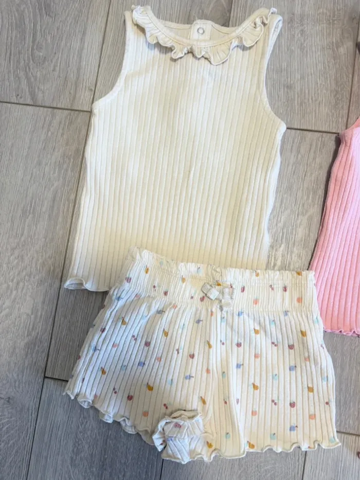 Lot de 2 ensemble 18mois fille - photo numéro 2
