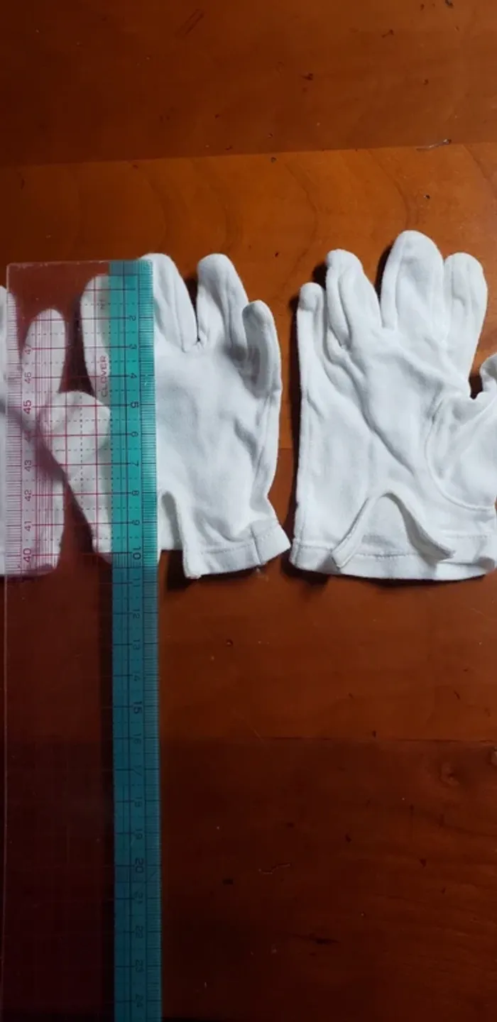 Gants blancs enfants - photo numéro 4