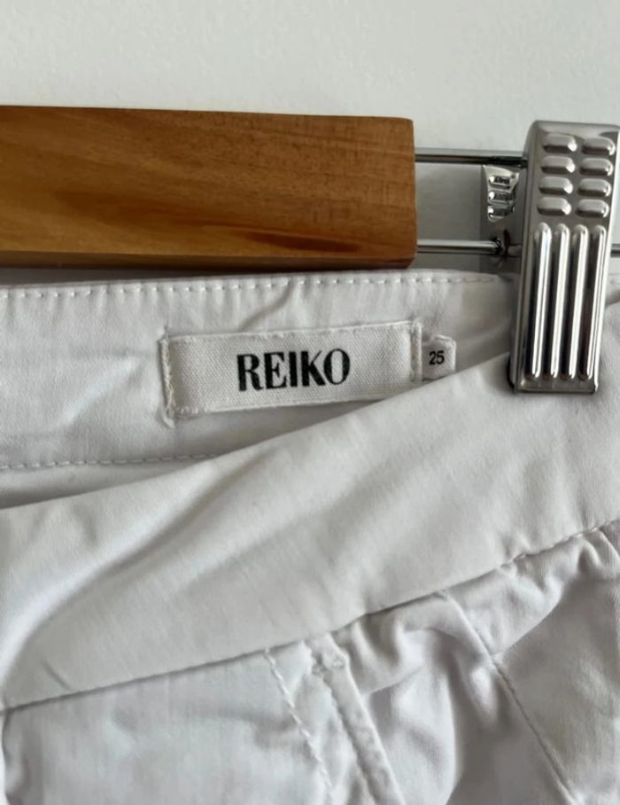 Pantalon/chino blanc Reiko - photo numéro 3