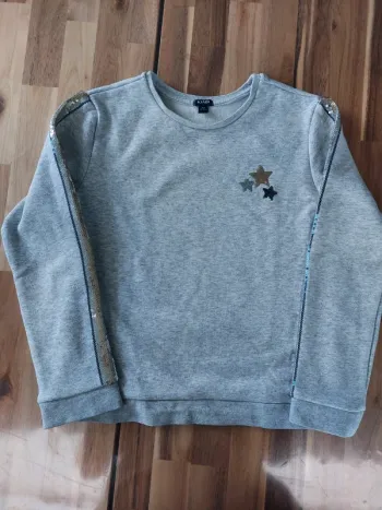 Pull chaud avec sequins