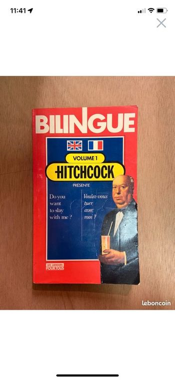 Bilingue volume 1 Hitchcock