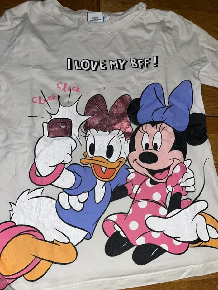 Teeshirt Disney 10 ans - photo numéro 2
