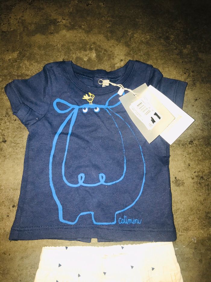 Ensemble neuf catimini garçon 1 mois - photo numéro 4