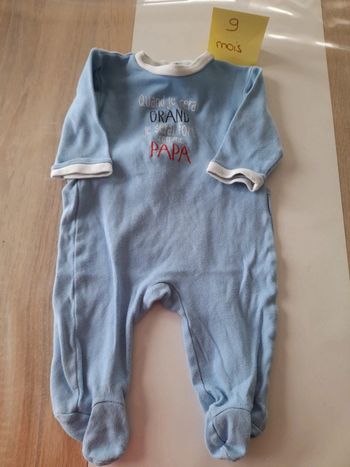 Pyjama léger 9 mois