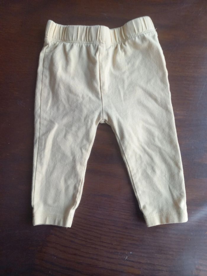 Legging jaune pâle In extenso 6mois