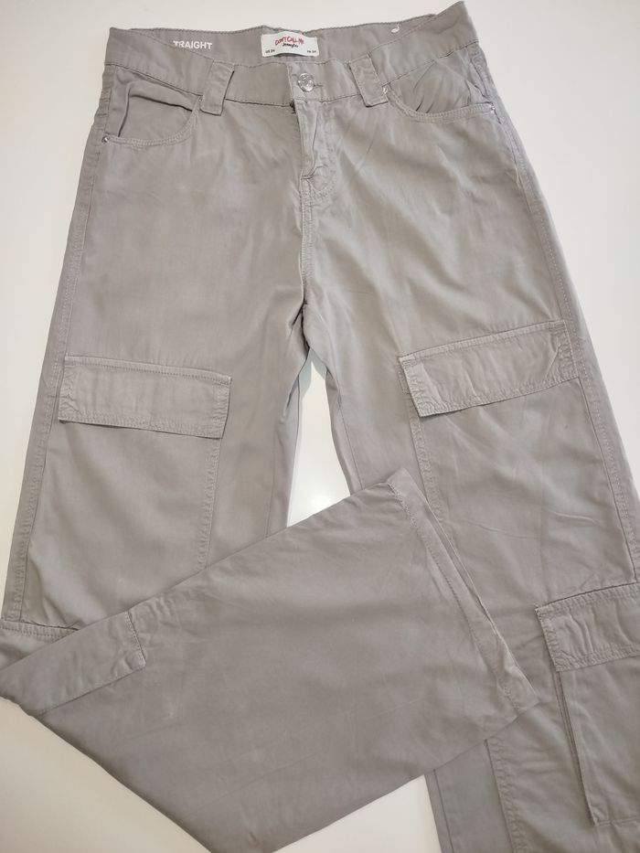 Pantalon cargo gris Jennyfer XS