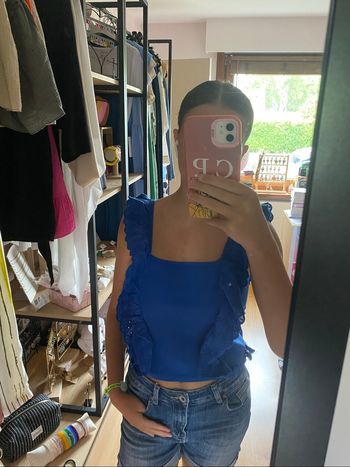 Débardeur bleu