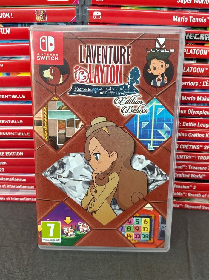 Jeu switch l’aventure Layton