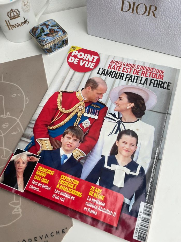 Point de vue magazine - Kate & William