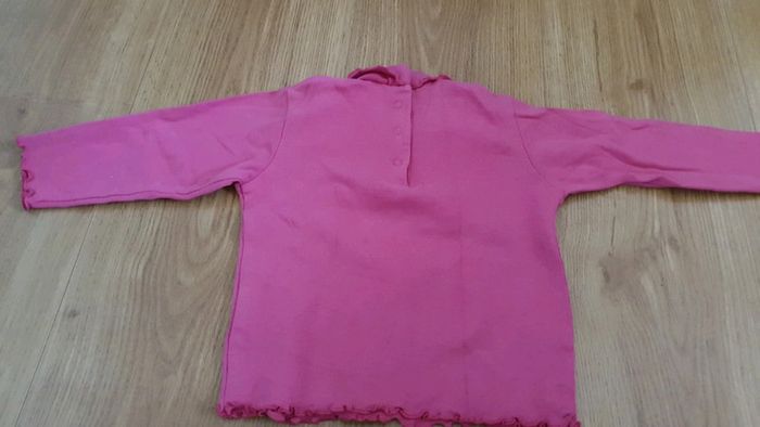 sous pull grain de ble 18 mois fushia - photo numéro 5
