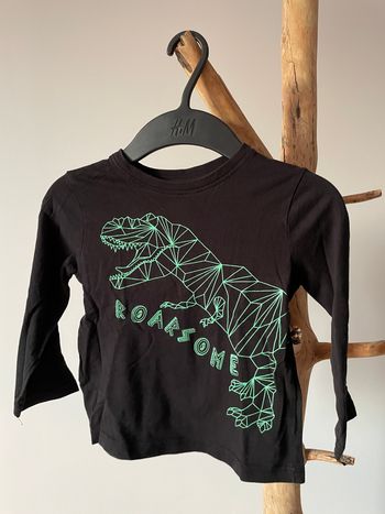 T-shirt manches longues Dinosaures