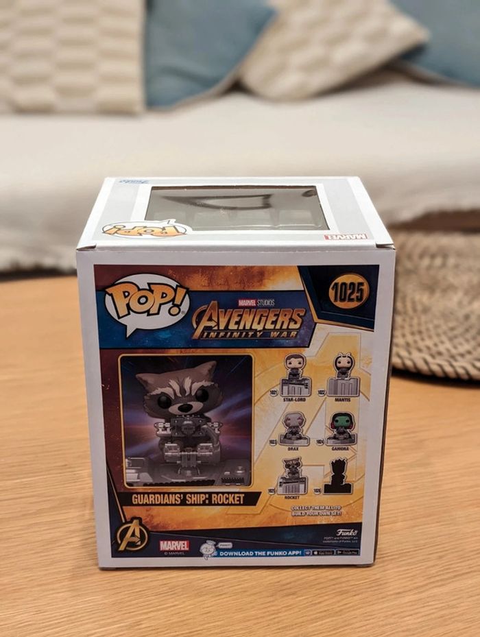 Funko Pop ! Guardian's Ship Rocket 1025 Special Edition Avengers Marvel - photo numéro 2