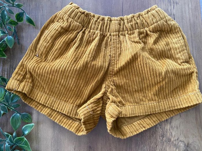 Short velours 4 ans