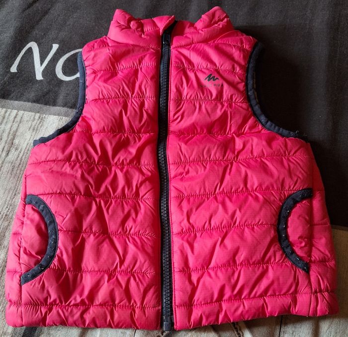 Doudoune sans manches Décathlon 2-3 ans