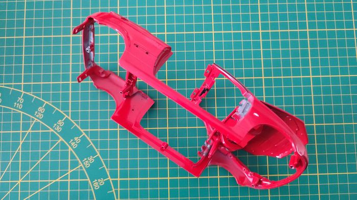 Carcasse carrosserie pièce détachée miniature Solido Peugeot 206 cc 1/18 1/18e 1/18ème #C13 - photo numéro 4