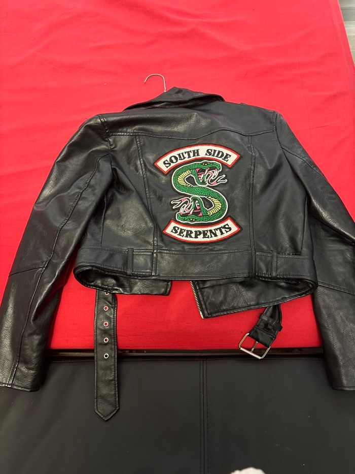 veste en cuir riverdale - photo numéro 2
