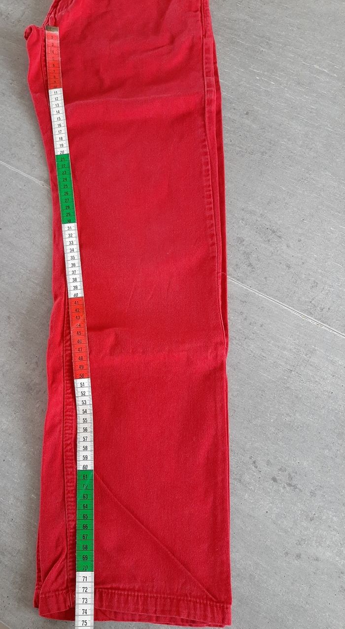 Jeans rouge 14 ans - photo numéro 8